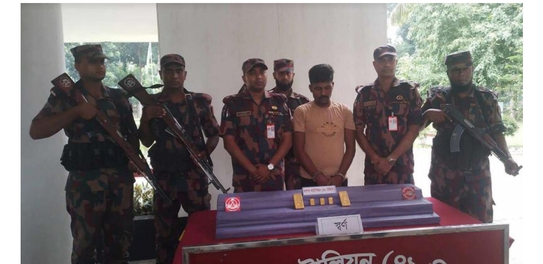 বেনাপোলে একদিনের ব্যবধানে আড়াইকোটি টাকার স্বর্ণ সহ আটক