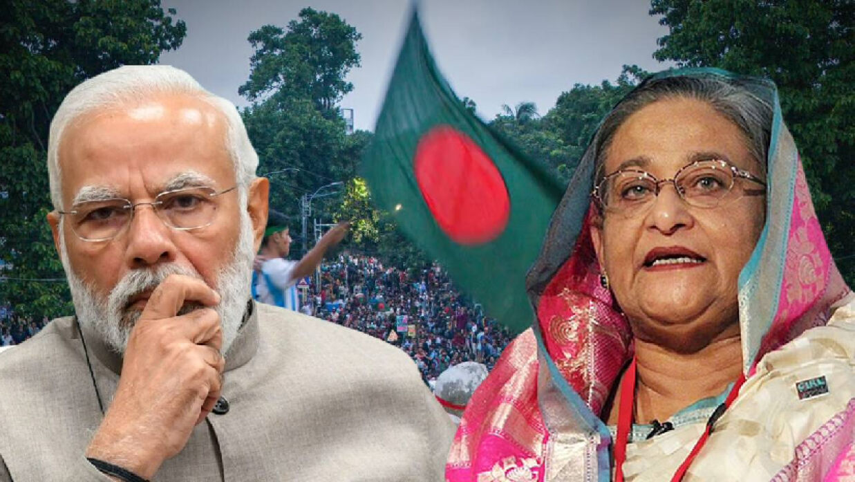 হাসিনার পতনের পর বিশ্বে কেউ পাগল না হলেও ভারত হয়েছে