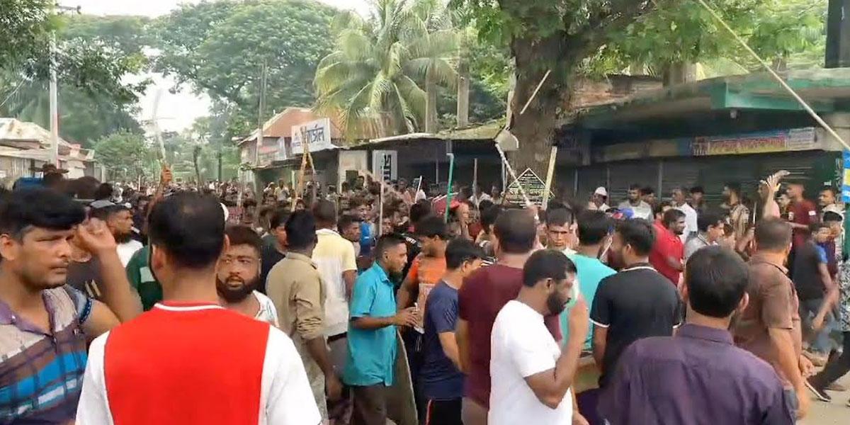 ফরিদপুরে বিএনপির দুই গ্রুপের সংঘর্ষ, আহত ১২